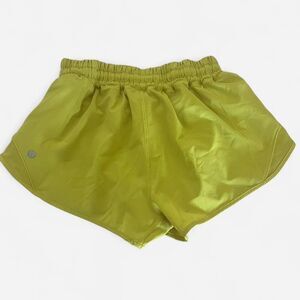 Lululemon Women's Yellow Shorts